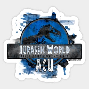 Jurassic - ACU Dinosaur Park Ranger Sticker